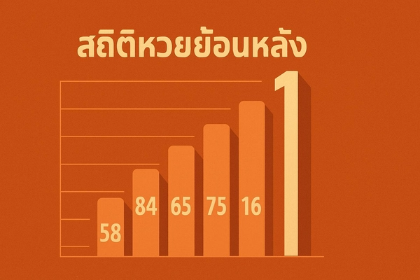 สถิติหวยย้อนหลัง